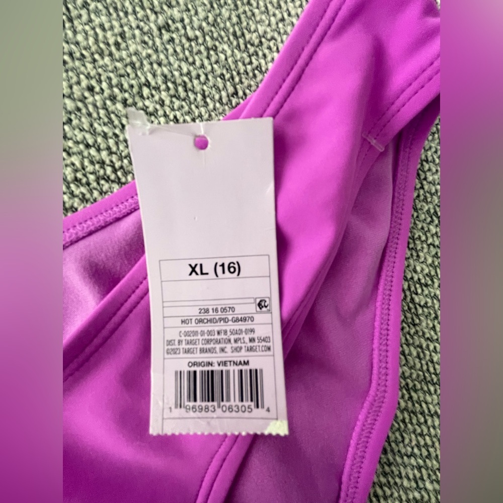 Wild Fable Purple Bikini Swimwear Classic Cut - Picture 3 of 7